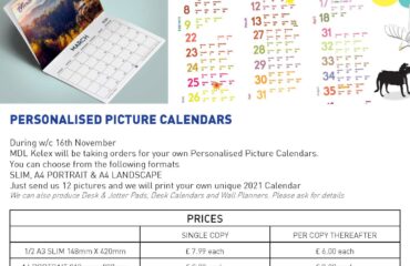 MDL KELEX Personalised Calendars 2021