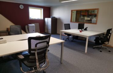 New Desks and Carpet
