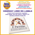 MDL - EP Builder Logo on Labels