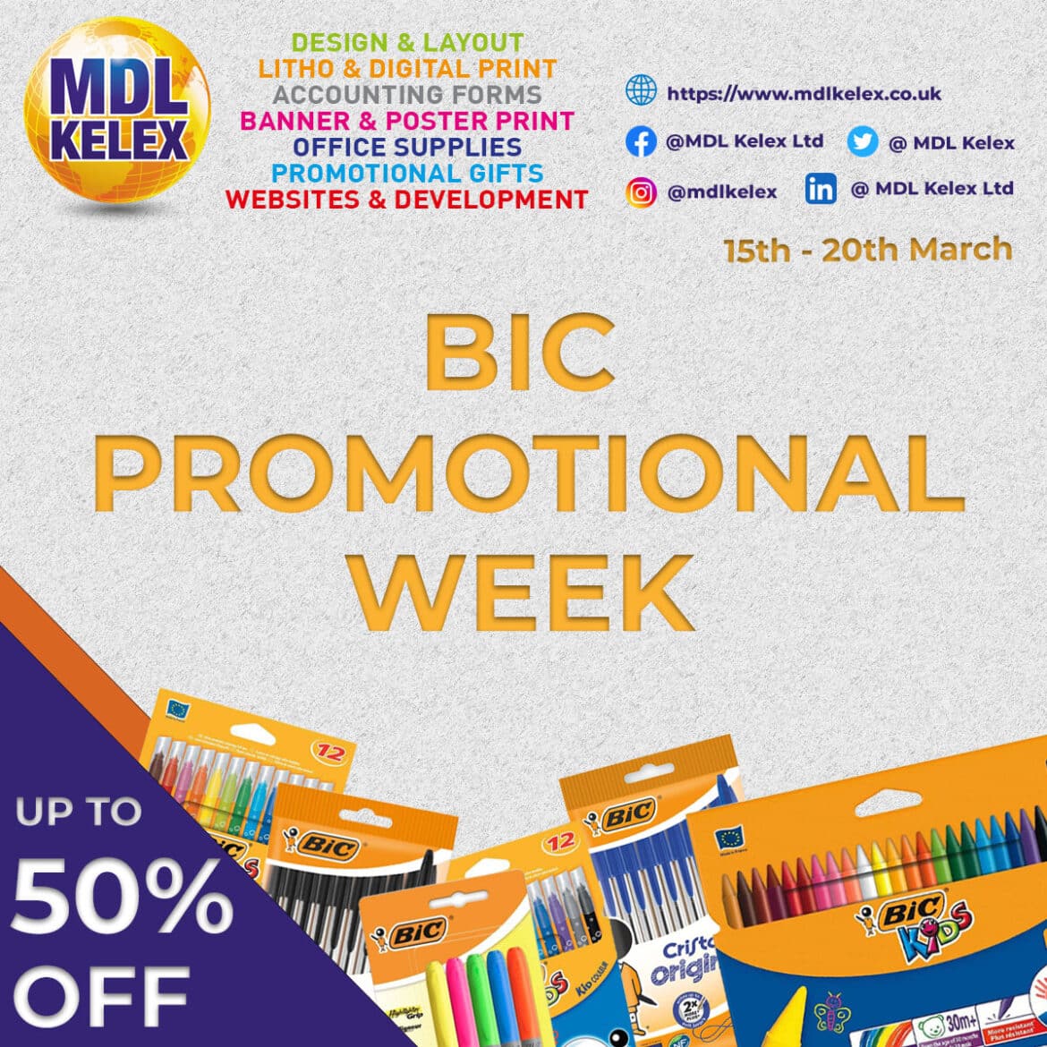 Bic Promotional Week