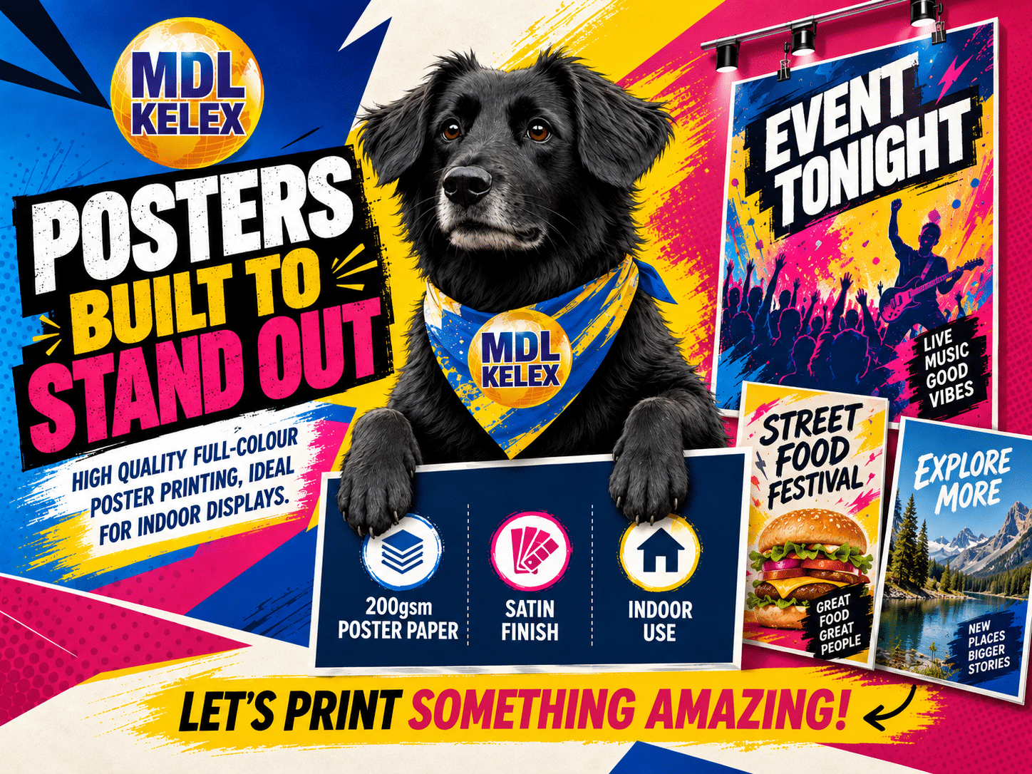 Posters Built to Stand Out Posters Built to Stand Out